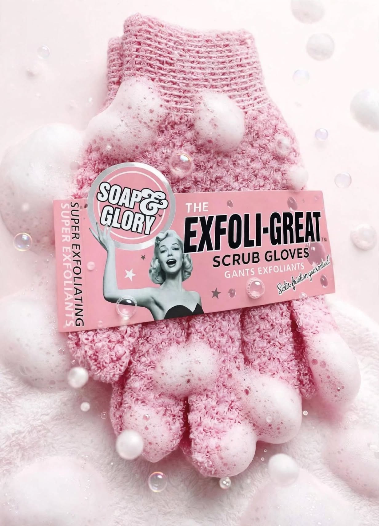 جوانتي تقشير احترافي سوب اند جلوري - THE EXFOLI-GREAT SCRUB GLOVES - تقشير فائق 2